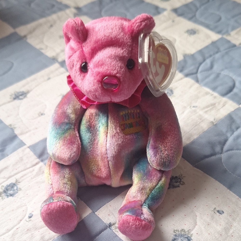 TY JANUARY beanie Babies Bear